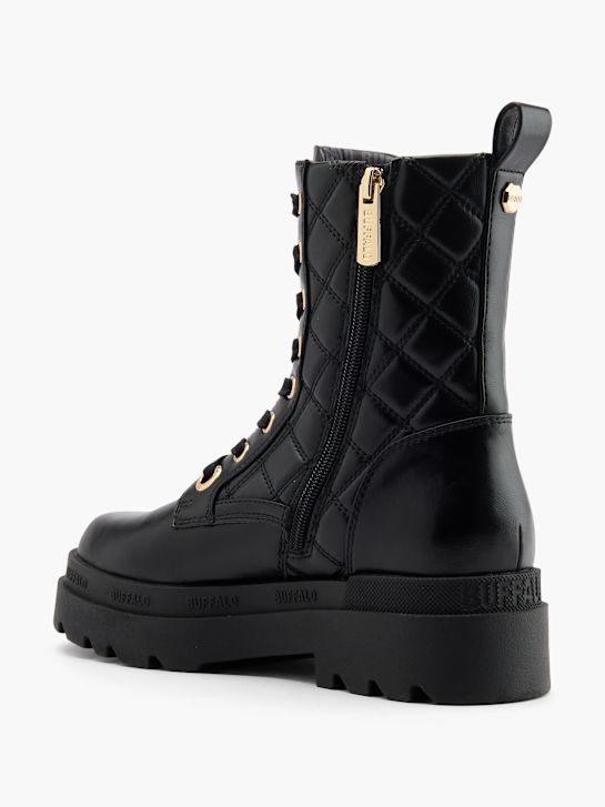 buffalo lace-up boot black deichmann