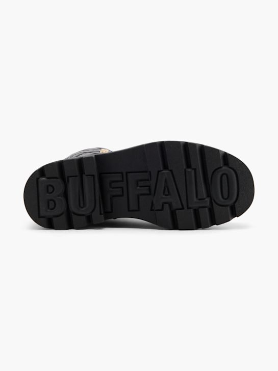buffalo lace-up boot black deichmann