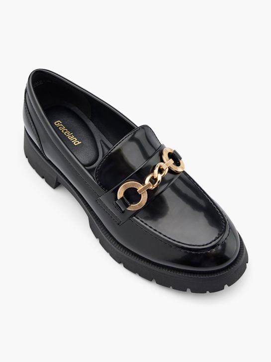 graceland-loafer schwarz deichmann