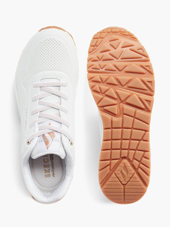 skechers uno - shimmer entfernt slip-on trainers white deichmann
