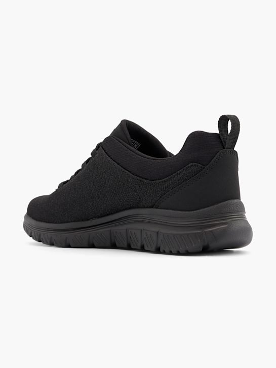 skechers graceful 4.0 slip-on trainers black deichmann