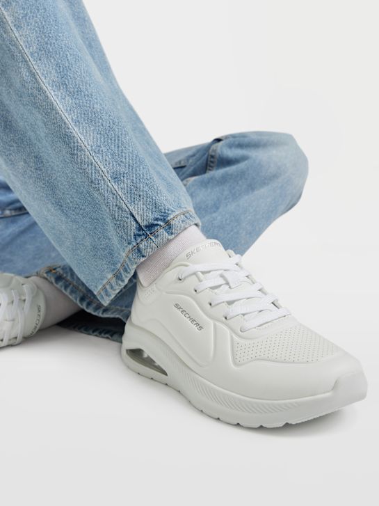 skechers contourist air trainers white deichmann