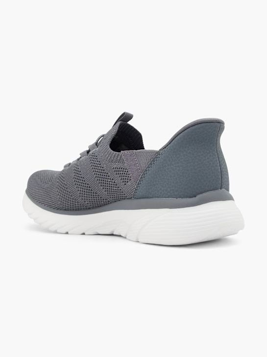 skechers swift-fit sohle anbieter slip-on trainers grau deichmann