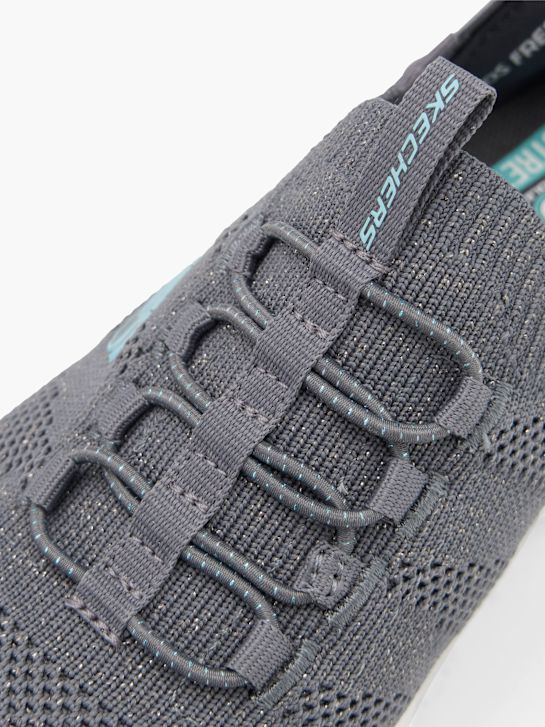skechers swift-fit sohle anbieter slip-on trainers grau deichmann