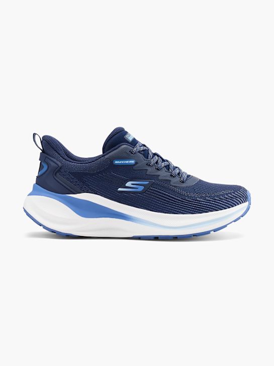 skechers schwitzen slip-on-trainer blau deichmann
