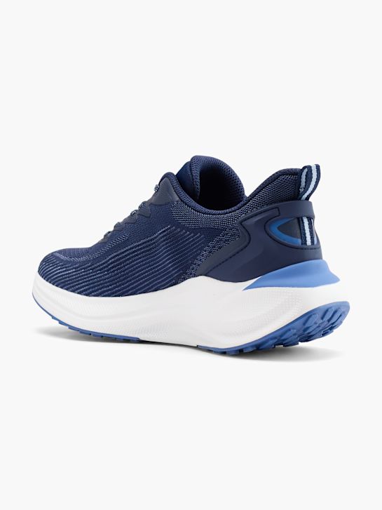 skechers schwitzen slip-on-trainer blau deichmann