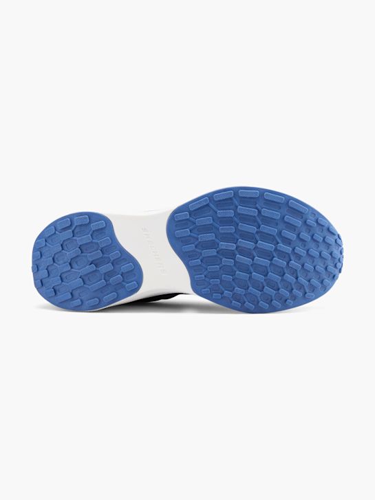 skechers schwitzen slip-on-trainer blau deichmann