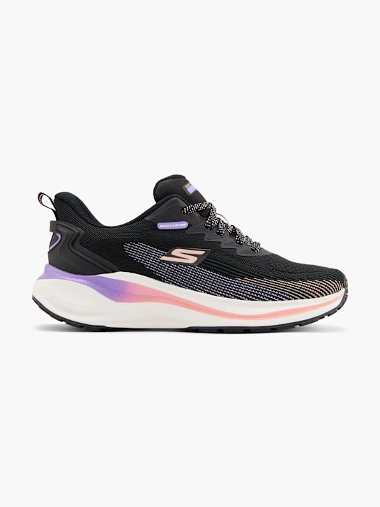 skechers schwitzen slip-on trainers black deichmann