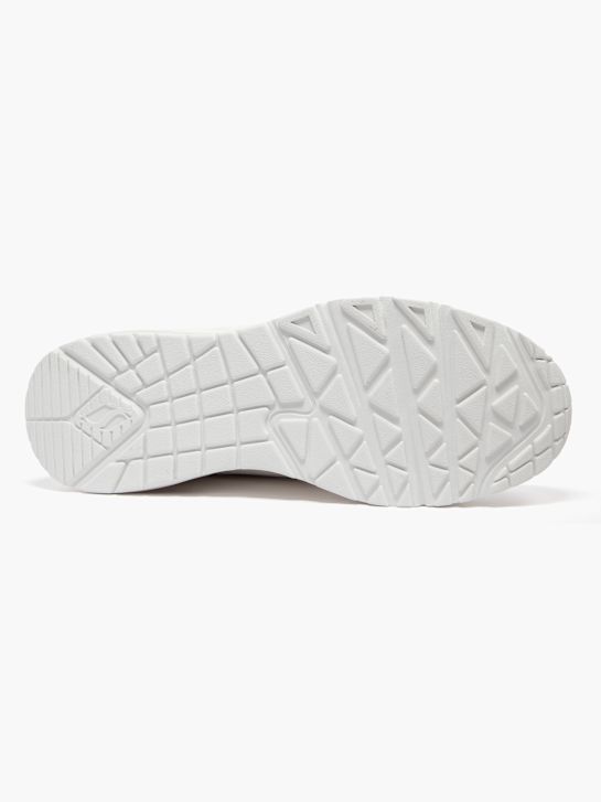 skechers uno-keil chunky trainers white deichmann