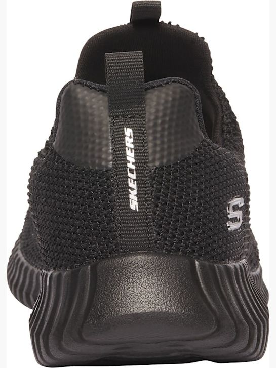 skechers ultra flex slip-on trainers black deichmann