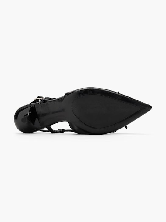 catwalk slingback ferse schwarz deichmann