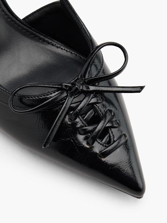 catwalk slingback ferse schwarz deichmann