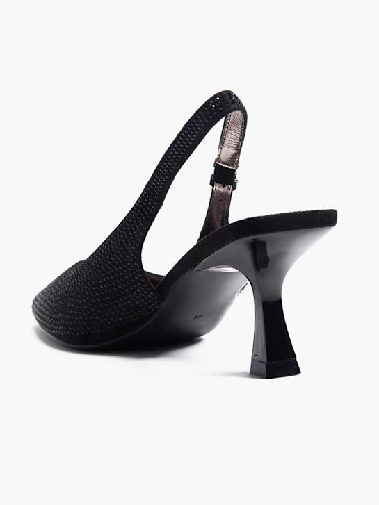 catwalk slingback ferse schwarz deichmann