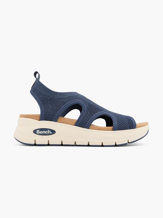bank heeled sandal blau deichmann
