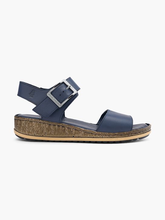 hush welpen heels sandale blau deichmann