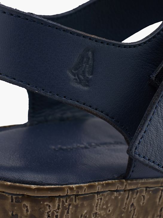 hush welpen heels sandale blau deichmann