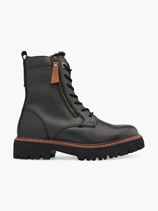 bank lace-up boot black deichmann