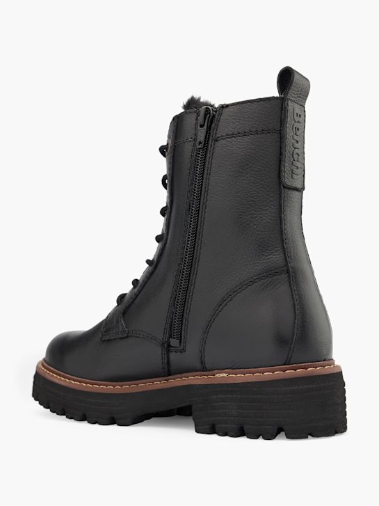 bank lace-up boot black deichmann