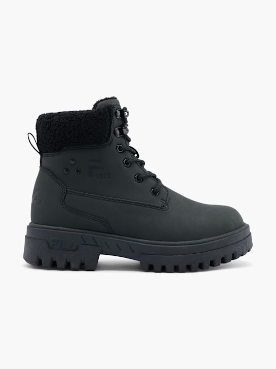 fila lace-up boot black deichmann