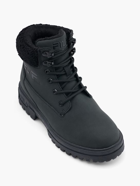 fila lace-up boot black deichmann
