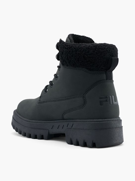 fila lace-up boot black deichmann