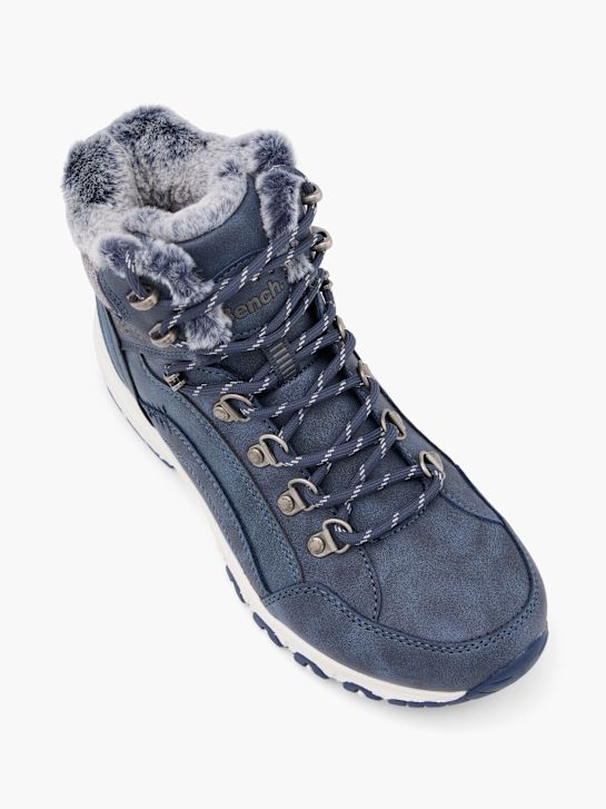 bank lace-up boot blue deichmann