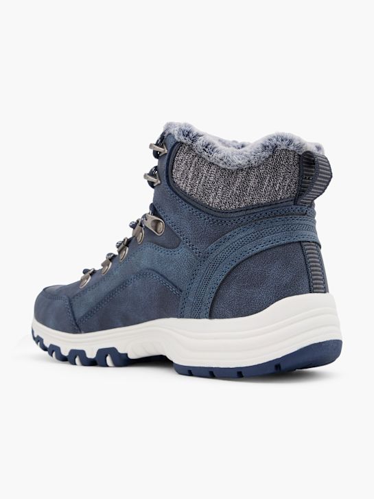 bank lace-up boot blue deichmann