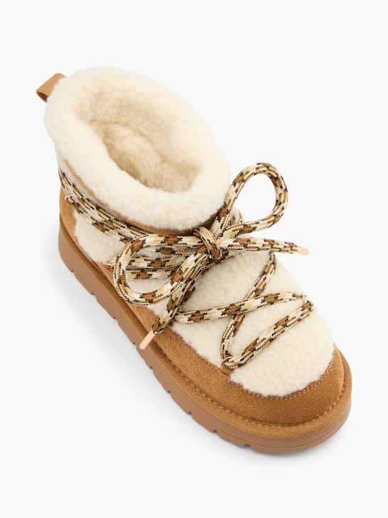 graceland winterstiefel beige deichmann