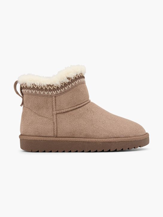 graceland winterstiefel taupe deichmann