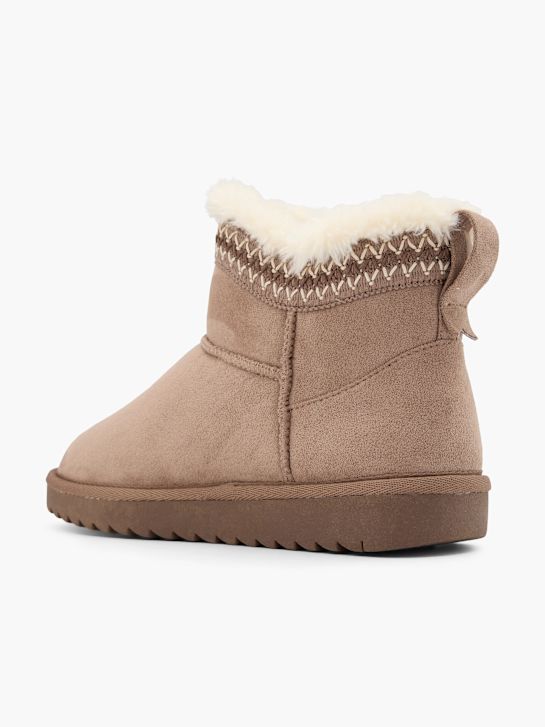 graceland winterstiefel taupe deichmann
